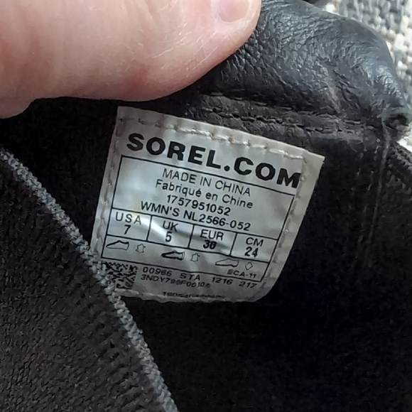 Sorel Gray Ankle Booties - Picture 6 of 7